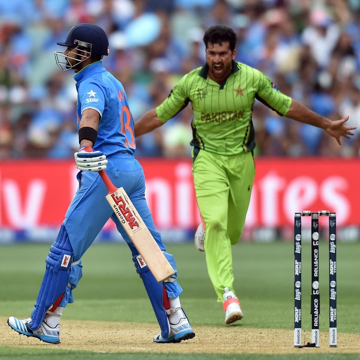 Sohail Khan registered a five-wicket haul against India in the 2015 World Cup