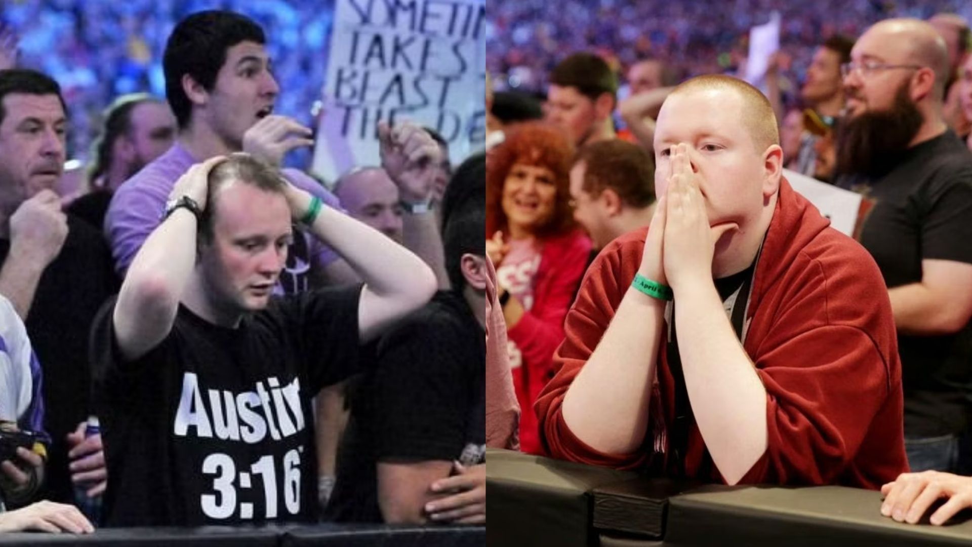 WWE fans get emotional if they are heavily invested in a story.