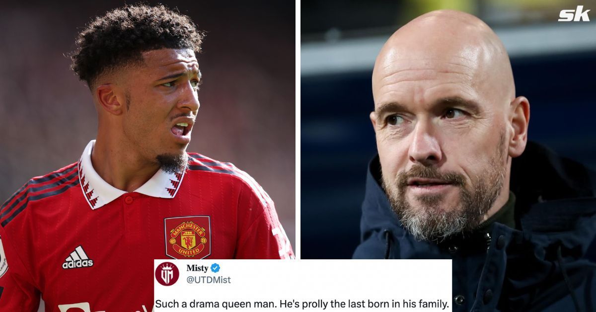 Jadon Sancho has been frozen out from Manchester United following a feud with the manager 