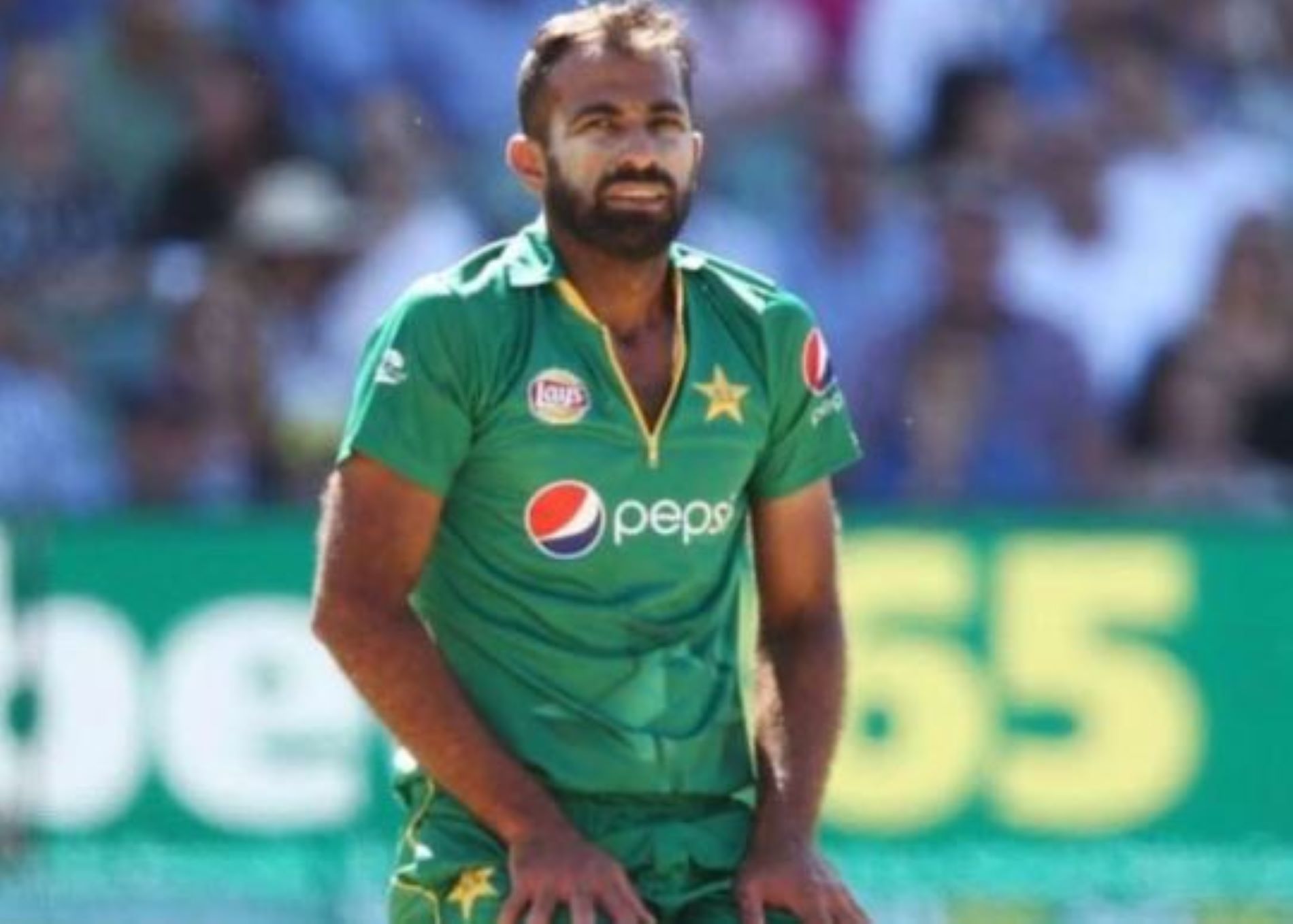 Wahab Riaz was at the receiving end of a resurgent English batting.