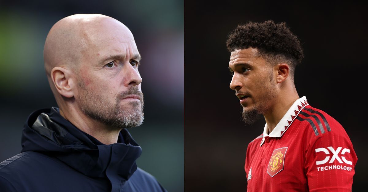 Erik ten Hag has suffered a fall out with Jadon Sancho in the recent weeks.