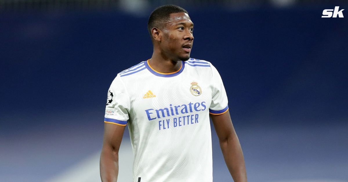 Real Madrid defender David Alaba