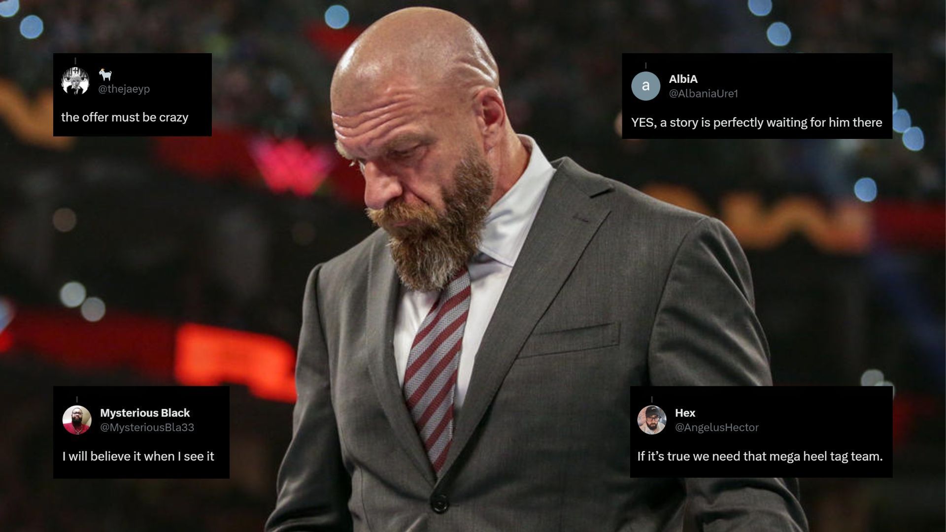 Triple H is the Chief Content Officer of WWE!