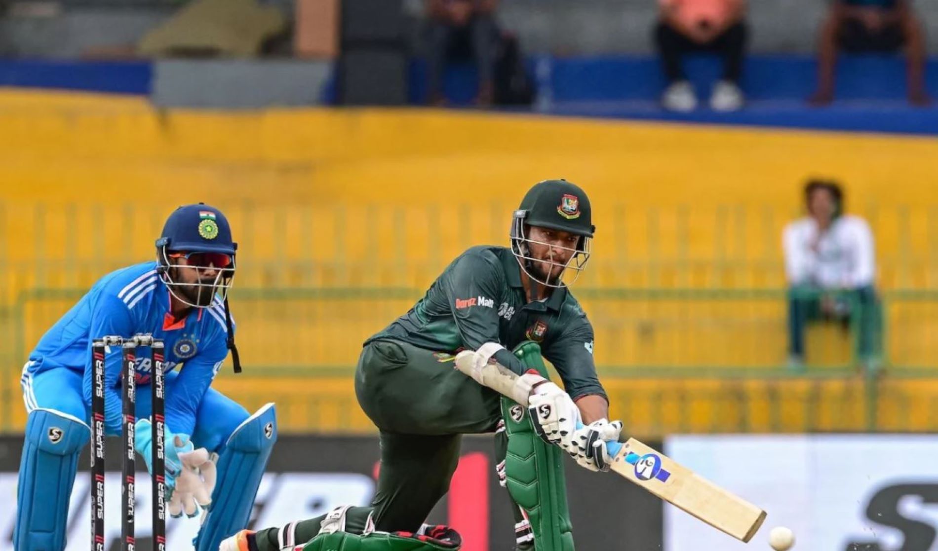 Shakib notched up the 55th ODI half-century of his career.