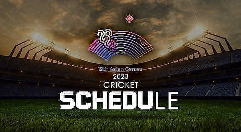 Asian Games 2023 Cricket Schedule