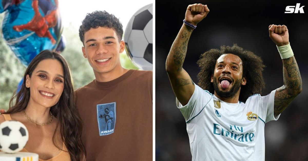 Real Madrid legend Marcelo reacts to wife