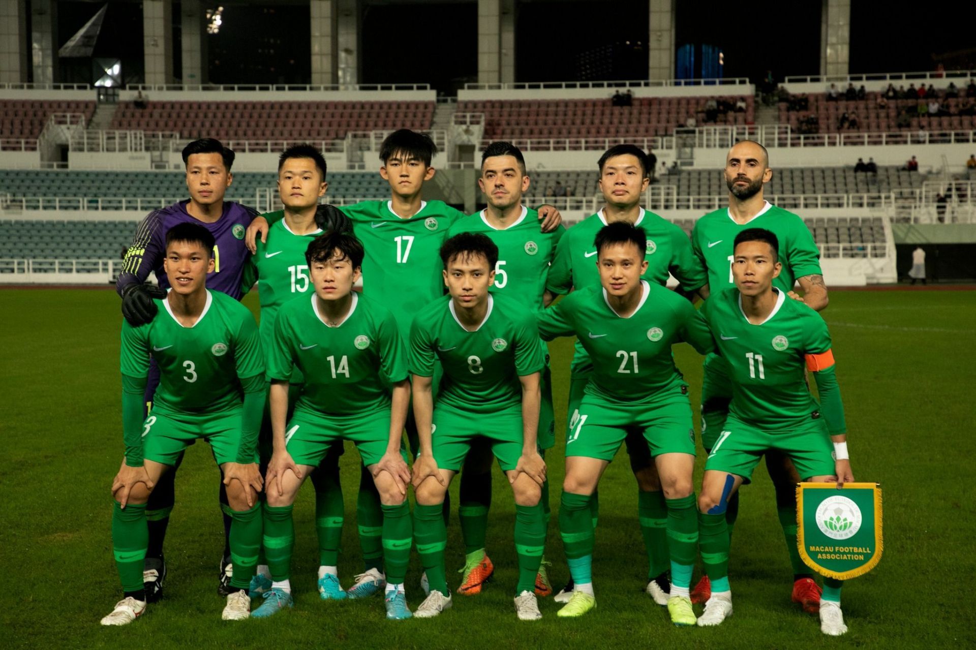 Macau national team - courtesy of Macau News