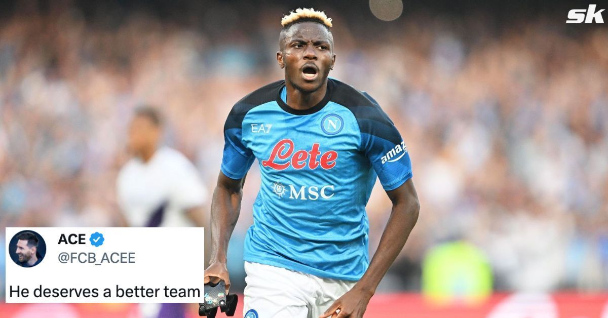 Victor Osimhen snubbed Napoli teammates while heading to the team