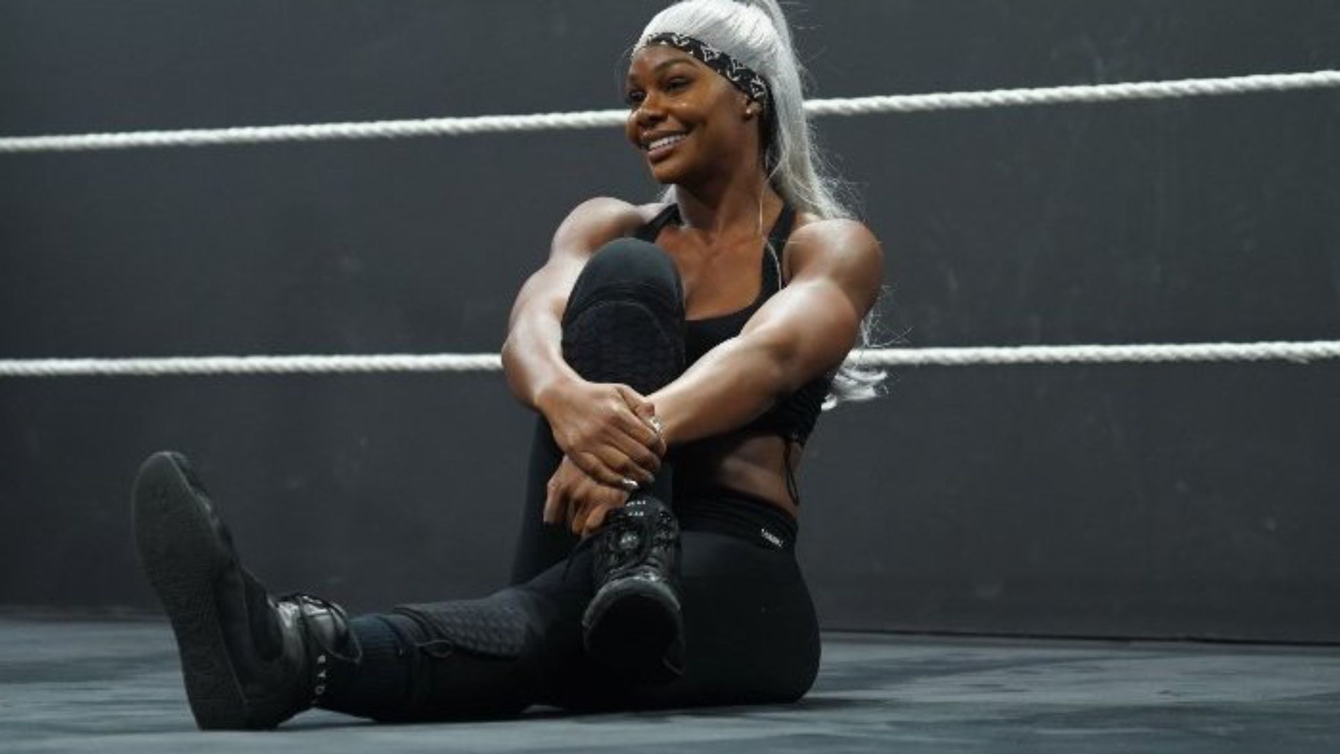 Jade Cargill at the Performance Center. Image Credits: wwe.com 