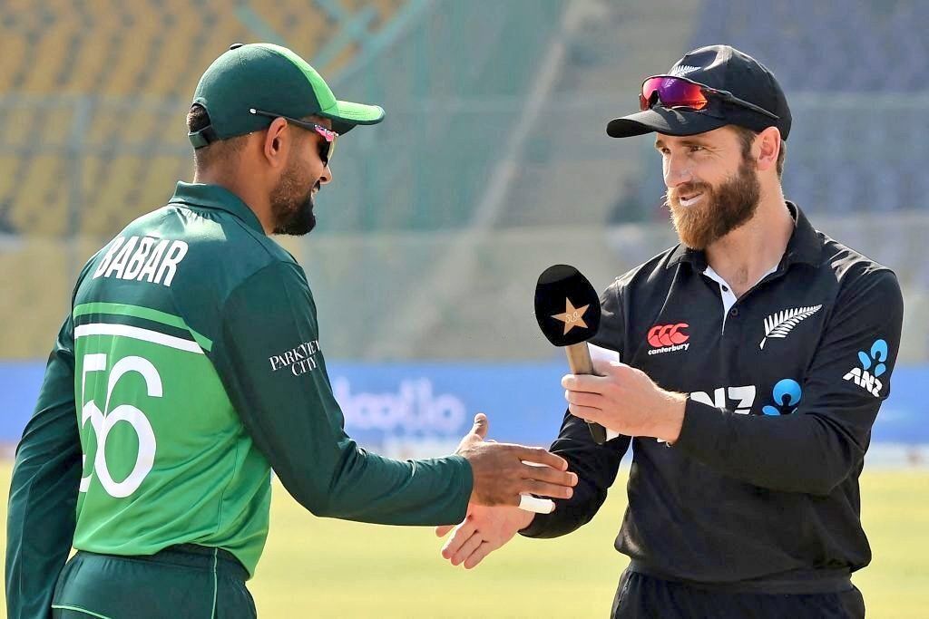 Babar Azam and Kane Williamson. (Image Credits: Twitter)