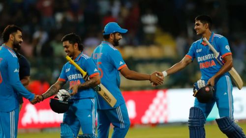 Shubman Gill and Ishan Kishan could open the innings in the opening ODI against Australia (Pic: Getty)