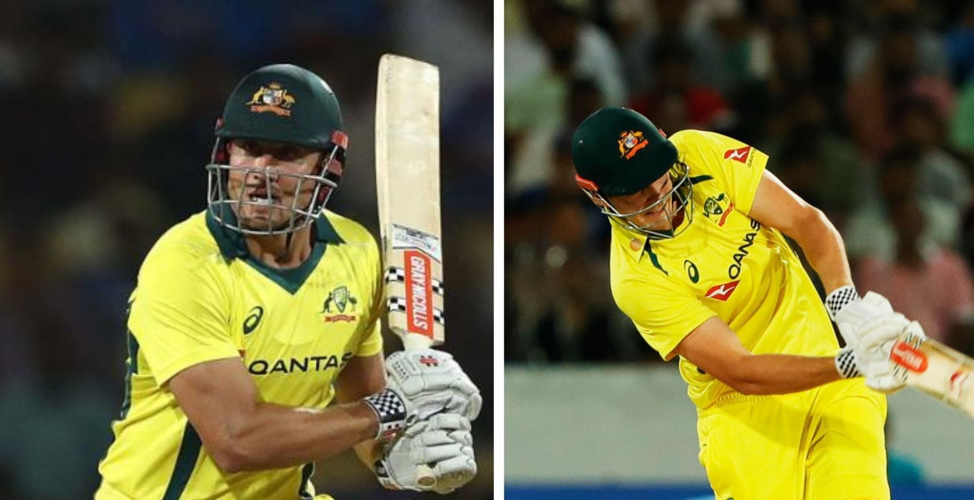 Marcus Stoinis and Cameron Green have struggled as all-rounders of late. (Credits: Twitter)