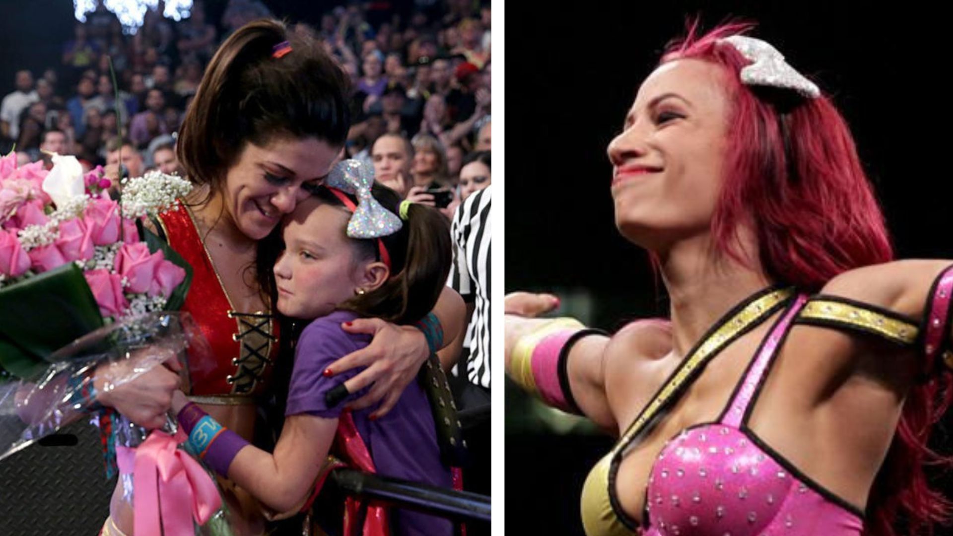 Sasha Banks (AKA Mercedes Mone) and Bayley made history in 2015