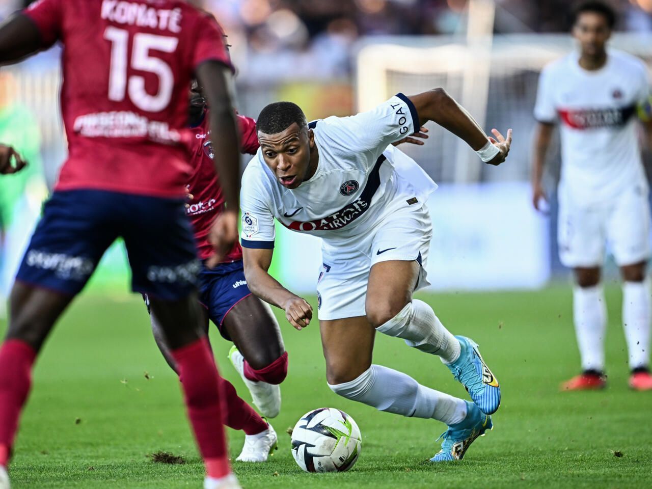 PSG were held to a goalless draw by Clermont in Ligue 1.