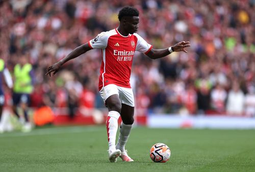 Bukayo Saka (via Getty Images)