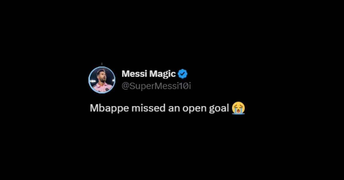 Comment by Messi Magic