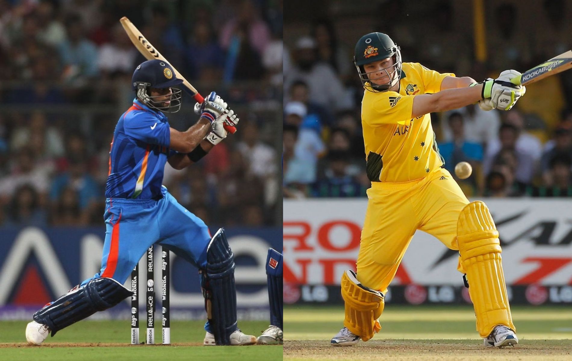 Virat Kohli, Steve Smith, 2011 World Cup