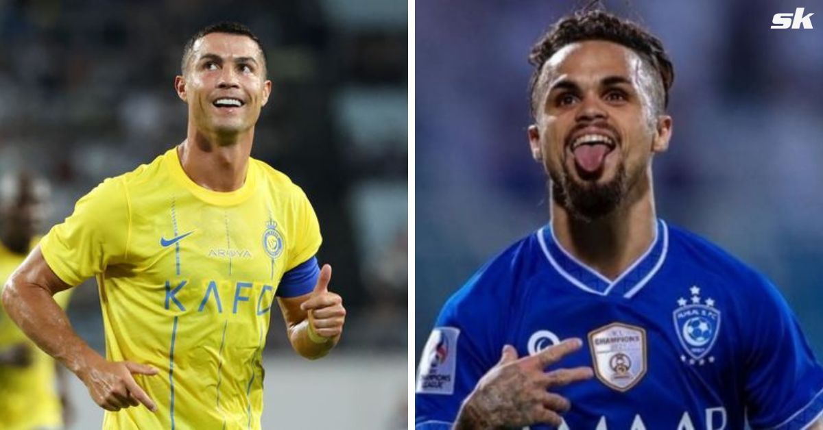Al-Hilal star copies Cristiano Ronaldo&rsquo;s iconic Siuuu celebration after scoring against Al Akhdoud