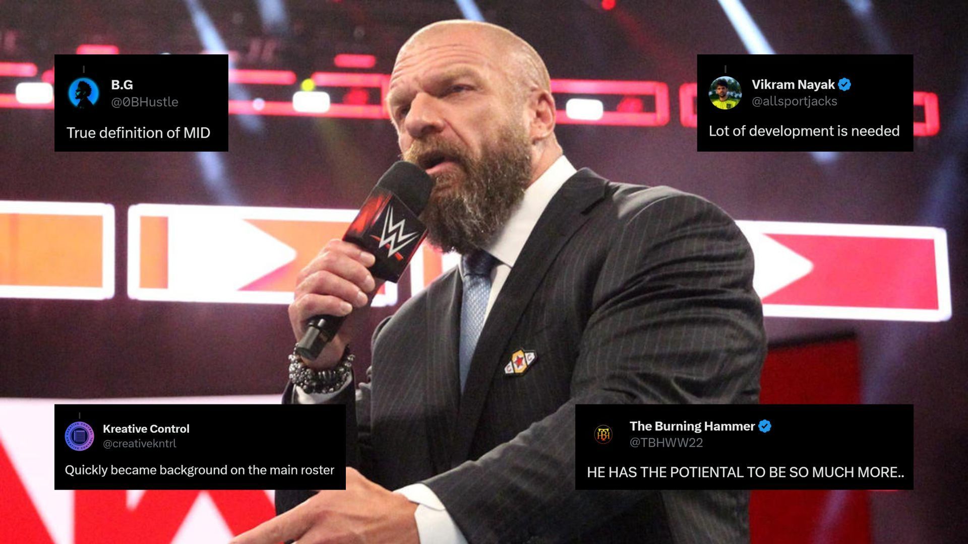 Triple H is the Chief Content Officer of WWE!