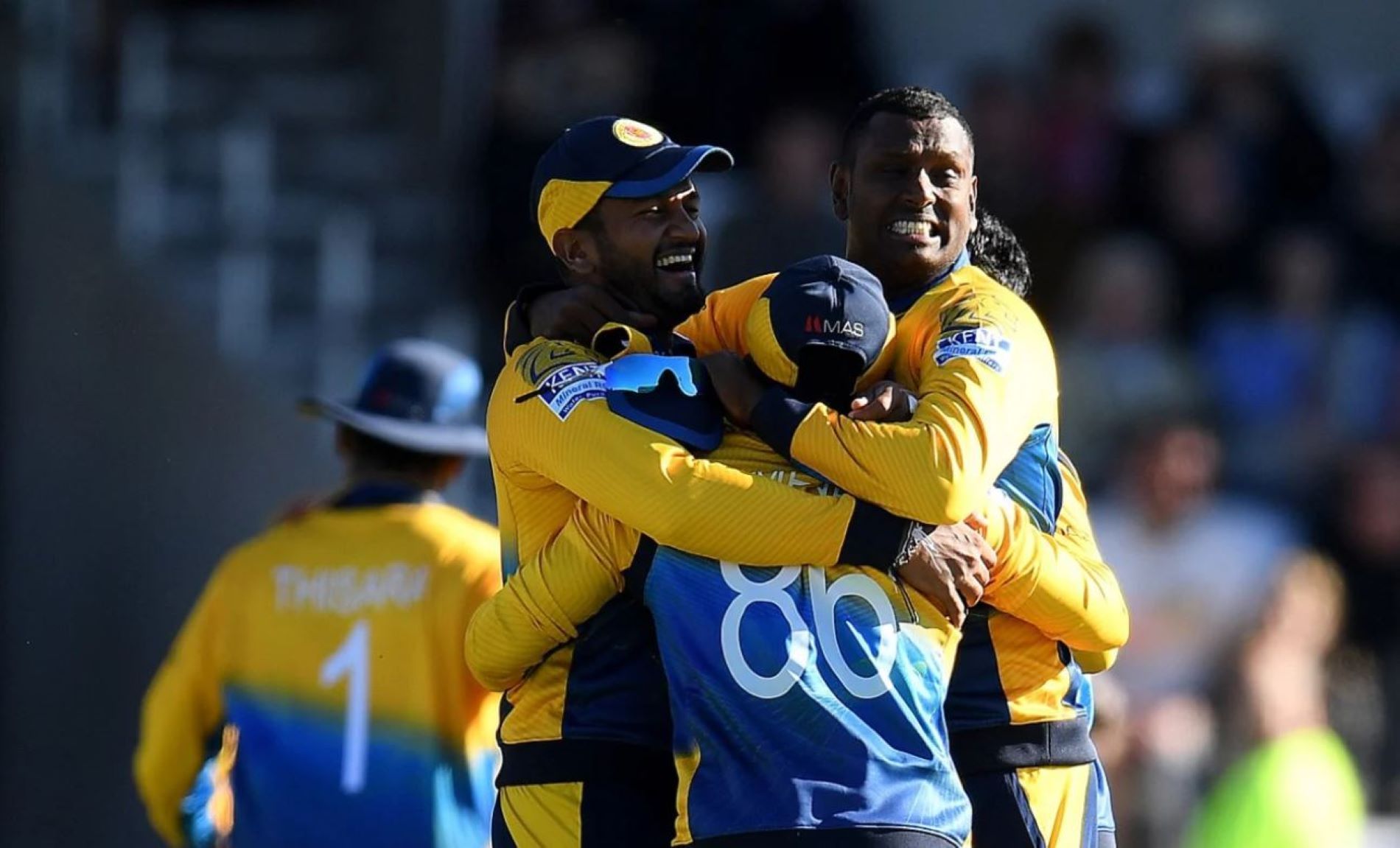 Sri Lanka pulled off a stunning win to have the hosts on the brink of elimination.