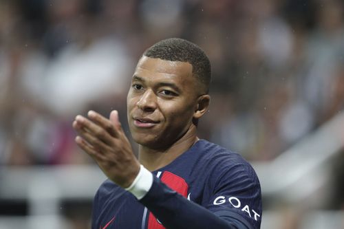 PSG striker Kylian Mbappe