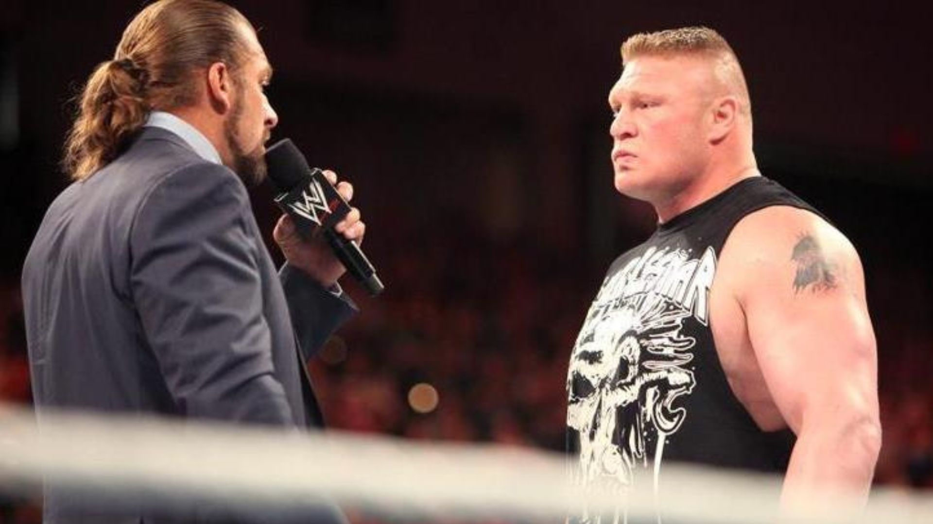 Brock and Triple H have a long history in WWE