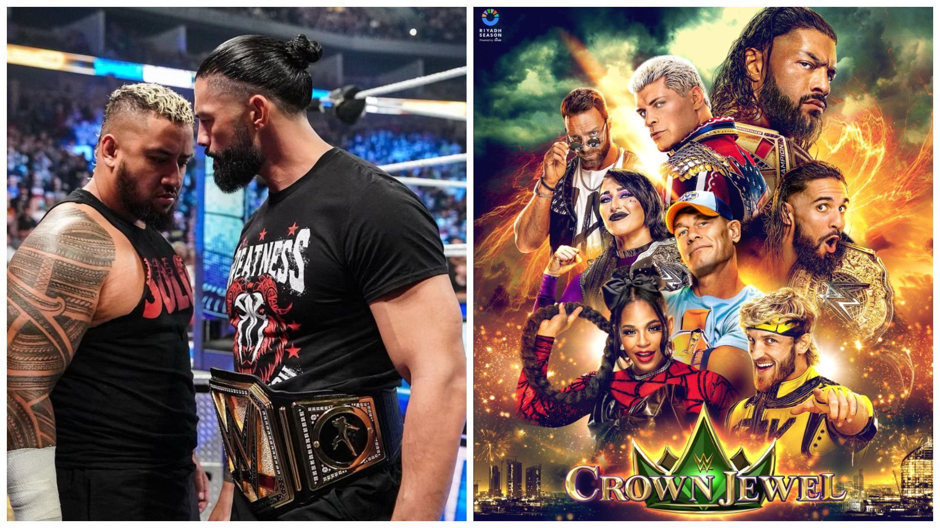 Wrestling fans have wild reactions to WWE Crown Jewel announcement.