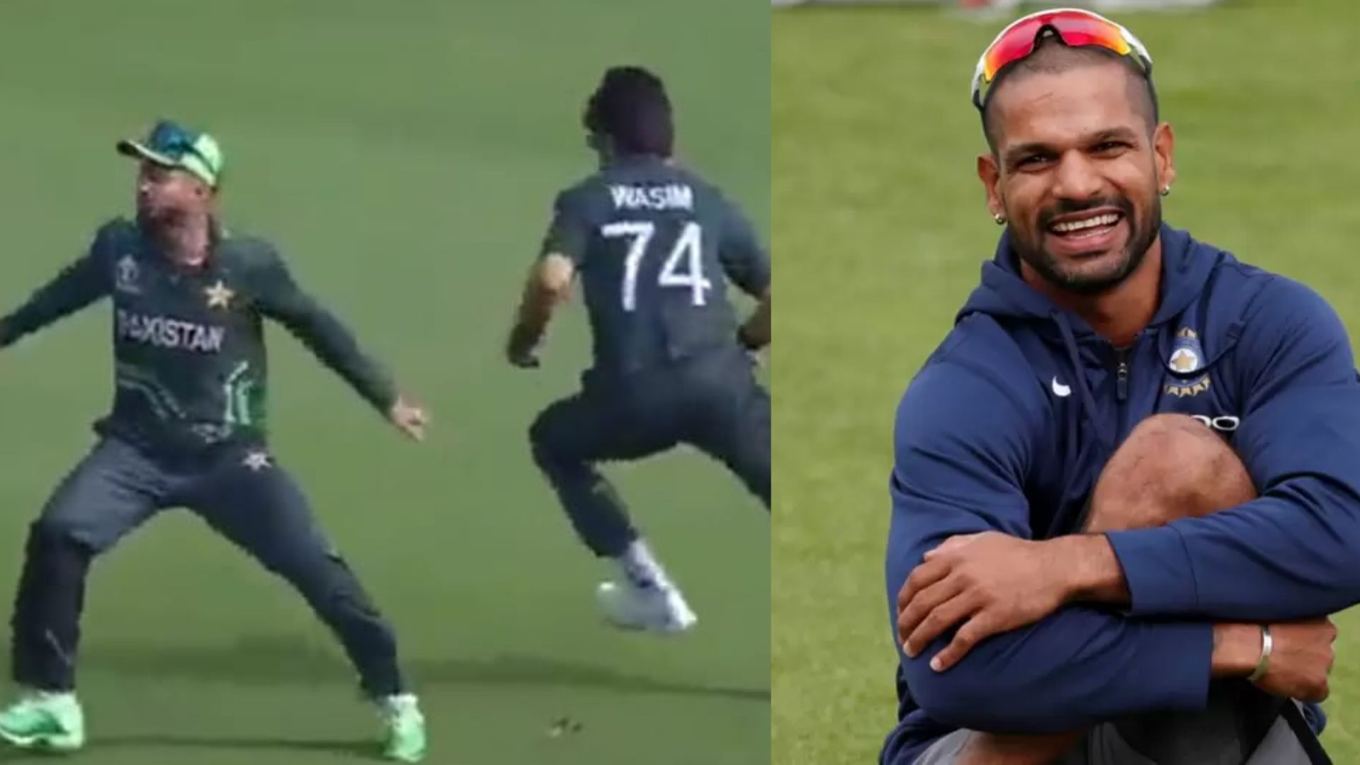 Shikhar Dhawan trolled Pakistan
