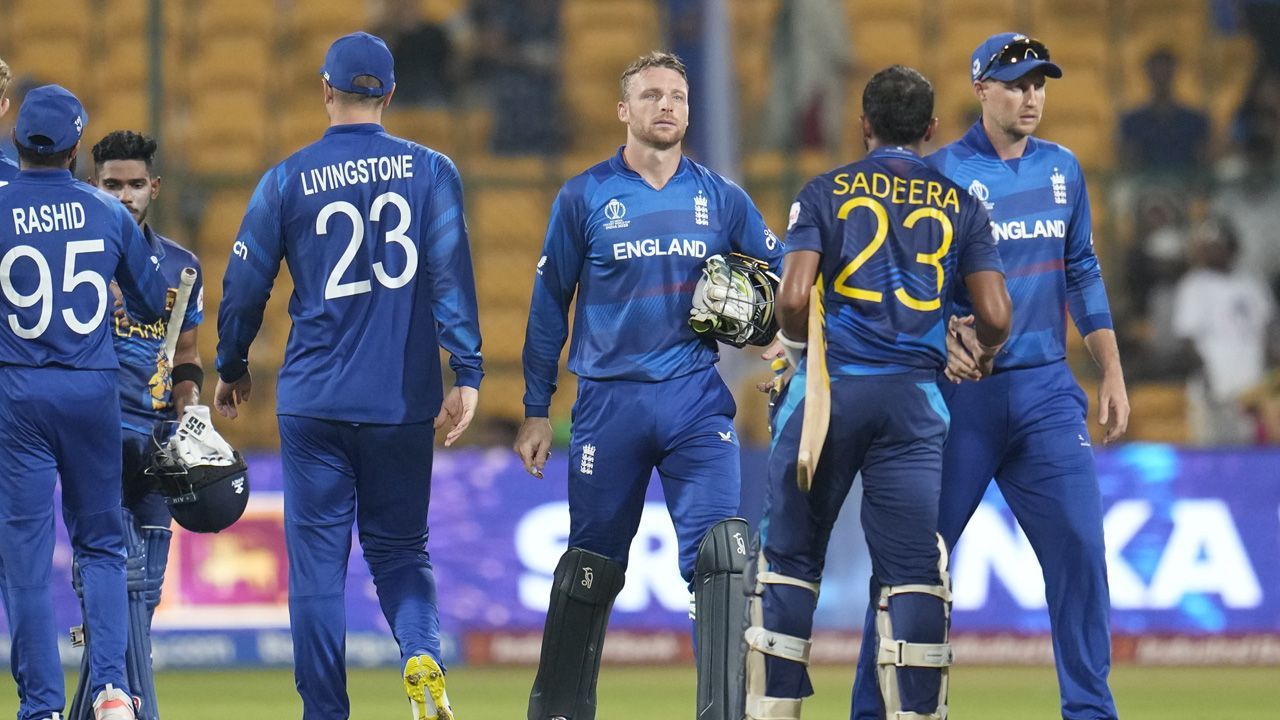 Sri Lanka beat England by 8 wickets. (Credits: Twitter)