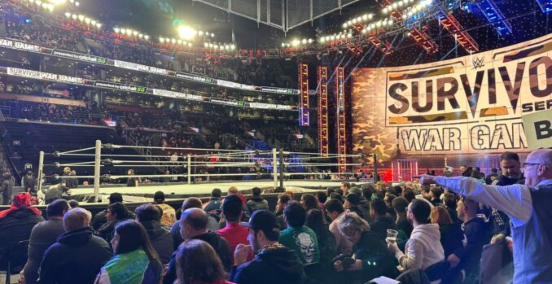 wwe fans capacity survivor series