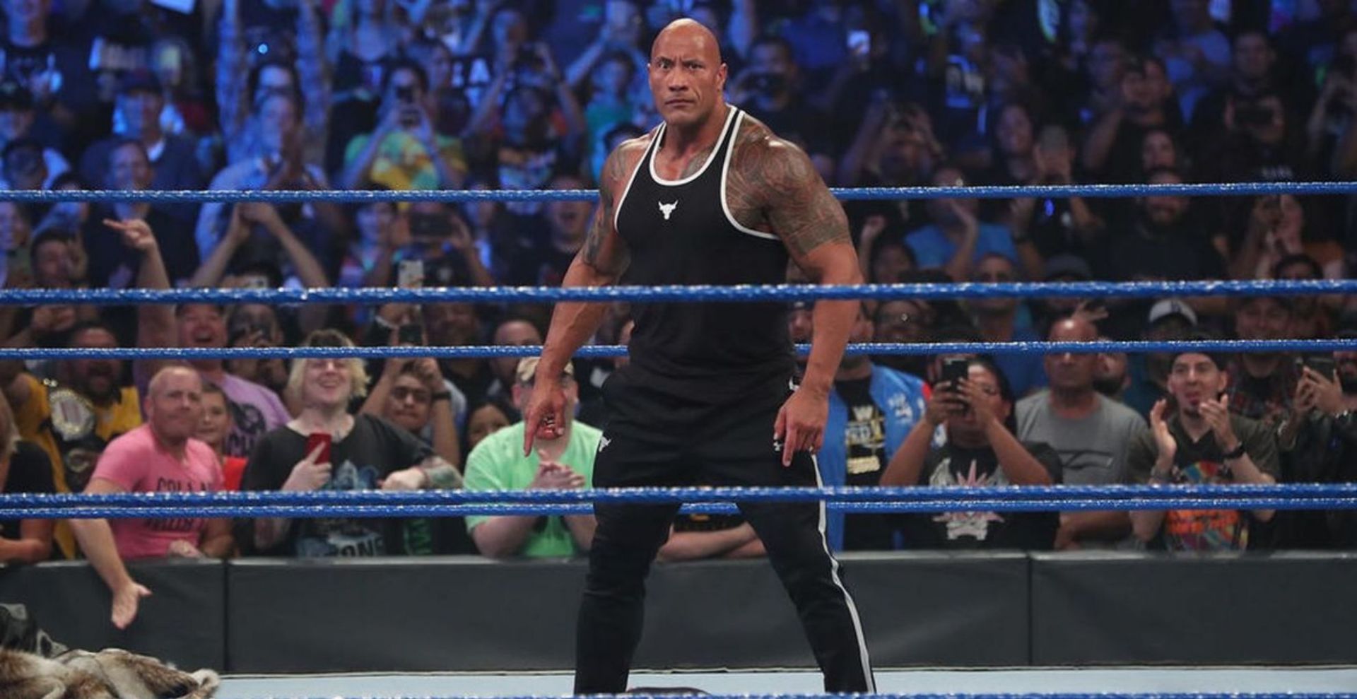 the rock return wwe smackdown