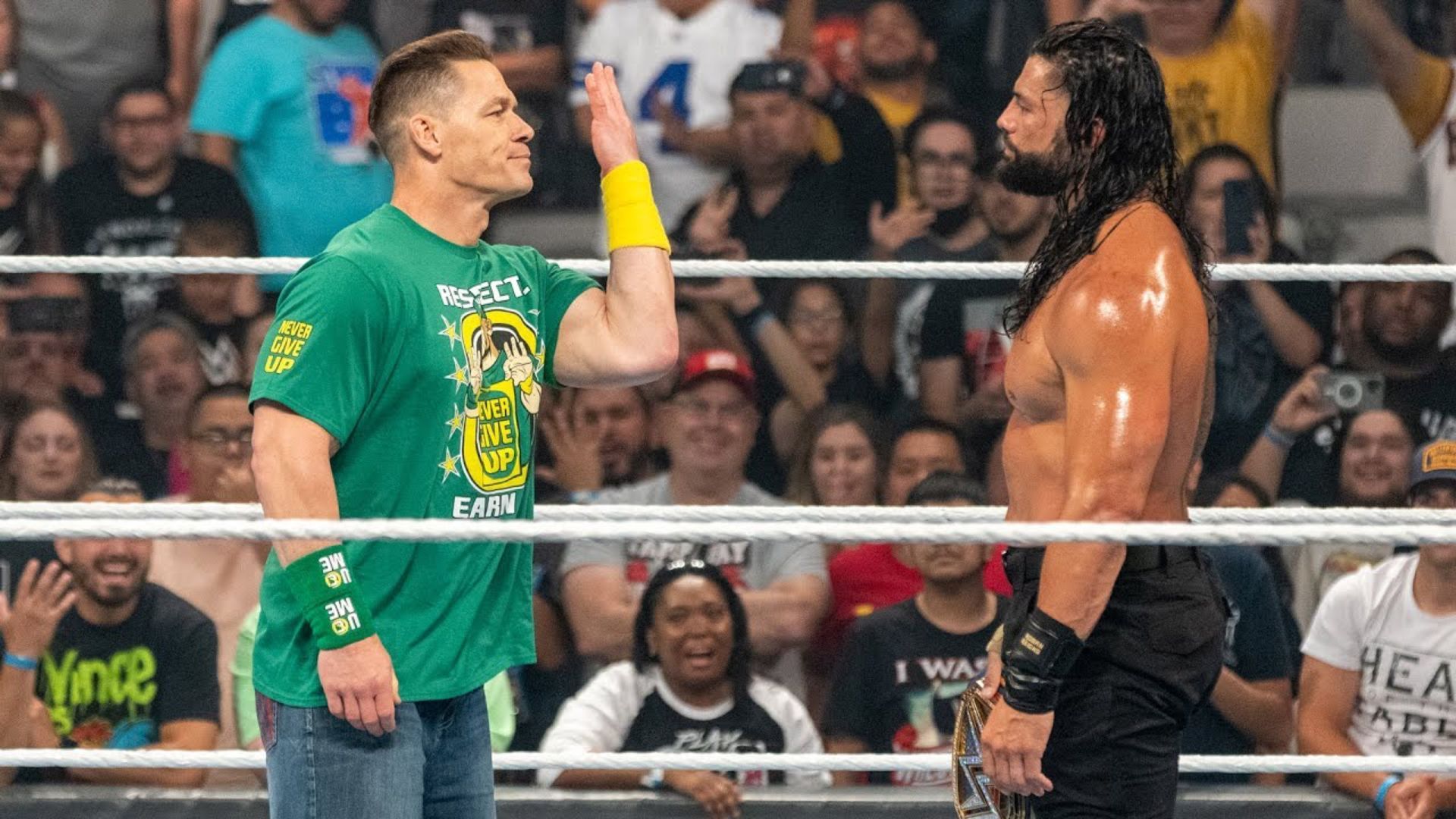 John Cena and Roman Reigns. Image Credits: wwe.com