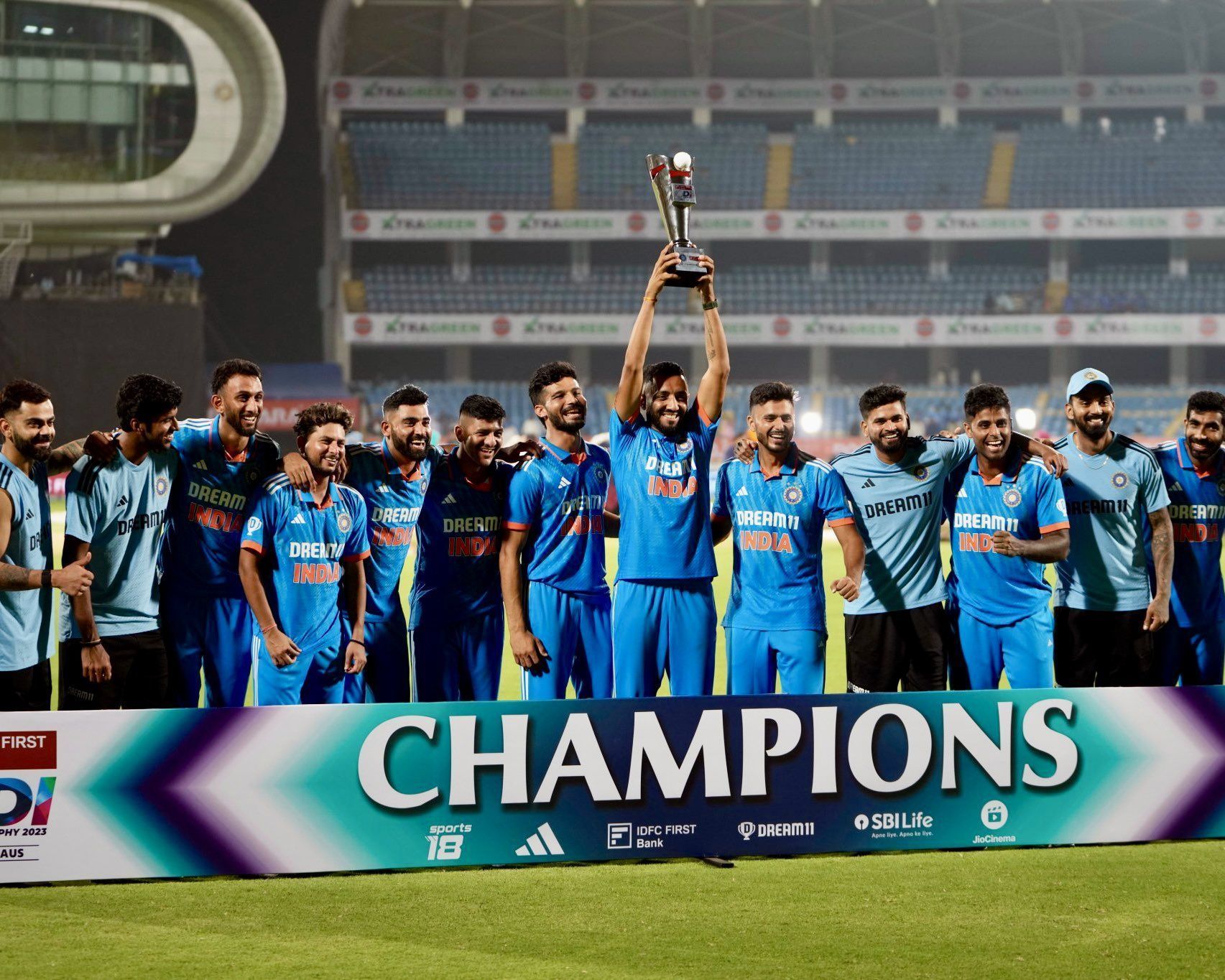 Team India. (Image Credits: Twitter)