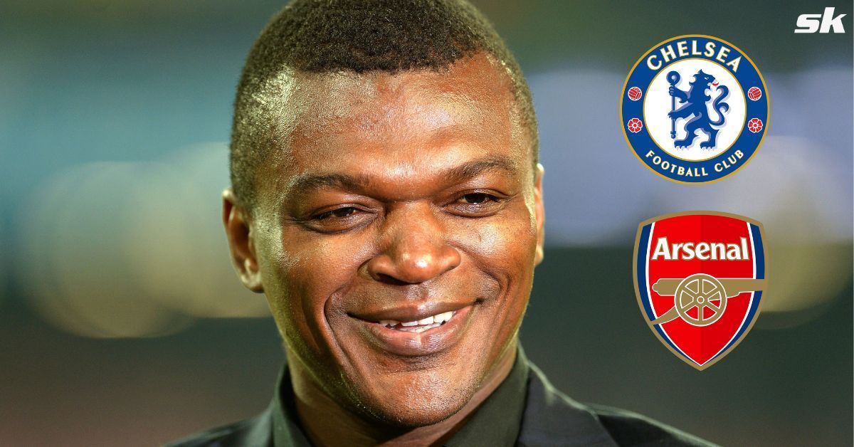 Marcel Desailly backs Chelsea to beat Arsenal.