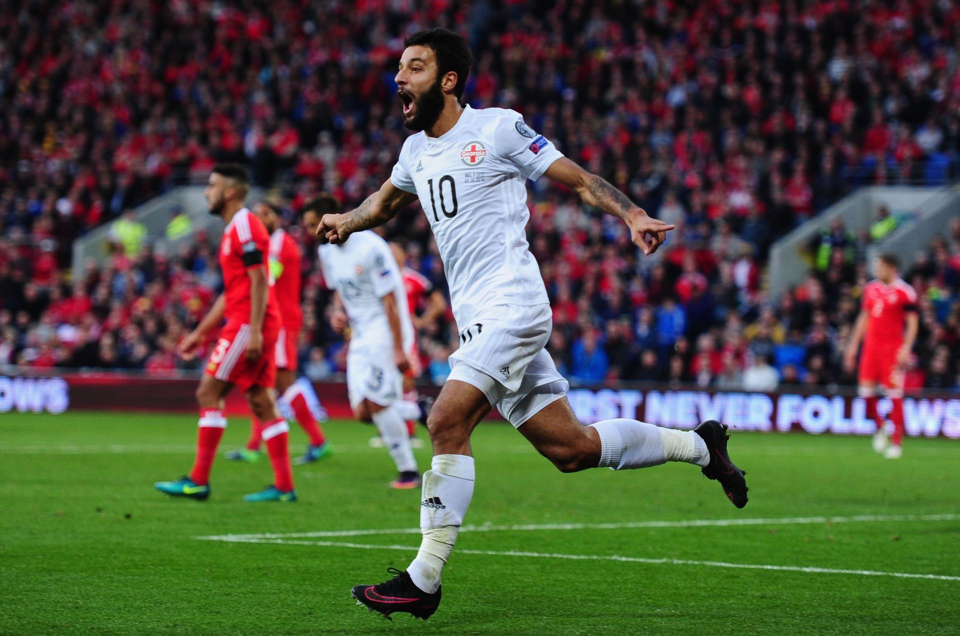 Wales v Georgia - 2018 FIFA World Cup Qualifier