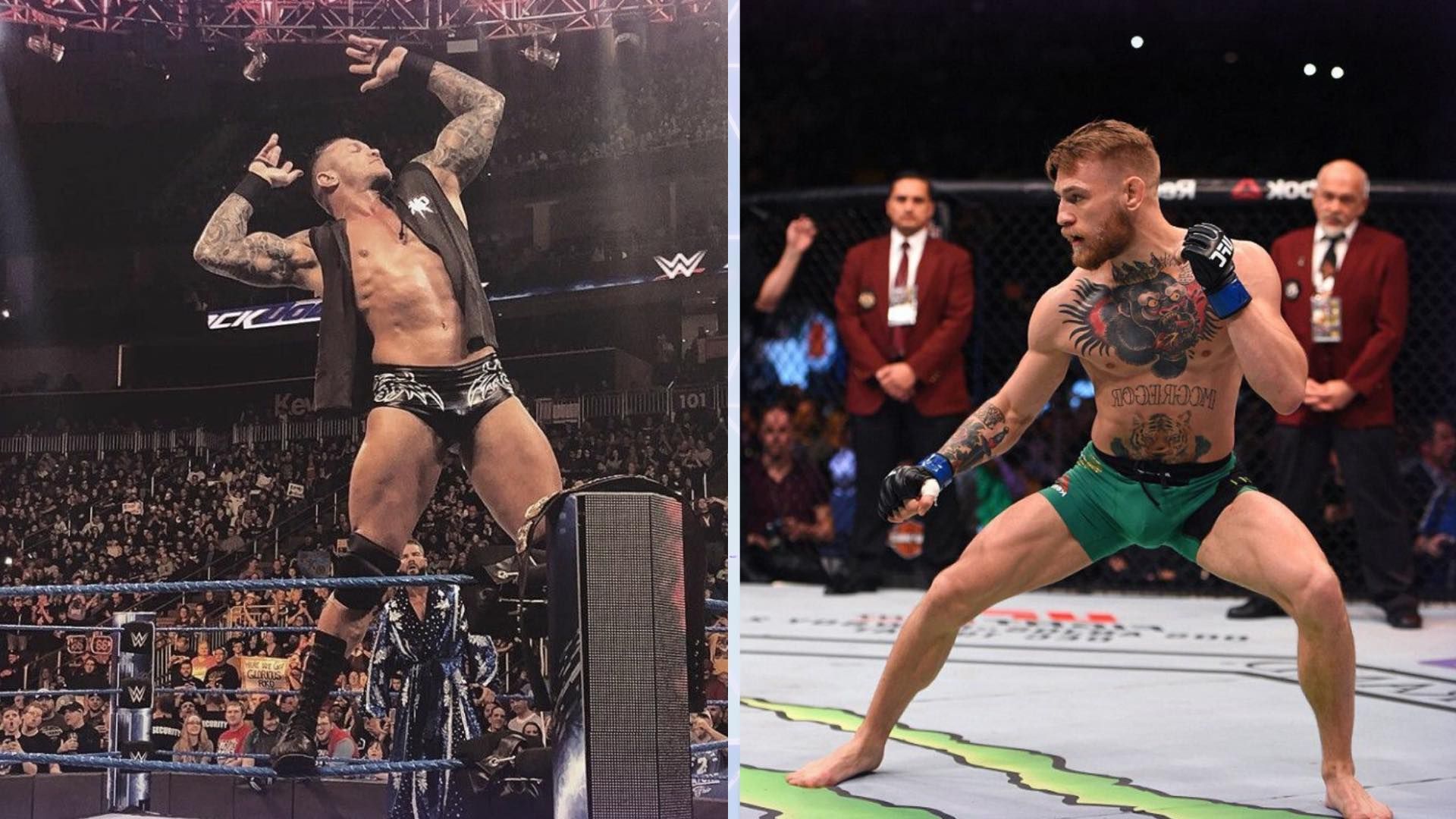 Randy Orton and Conor McGregor 