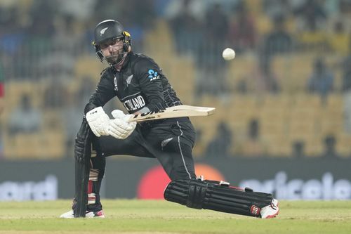 Devon Conway's experience of playing for the Chennai Super Kings at Chepauk should help his cause. [P/C: AP]