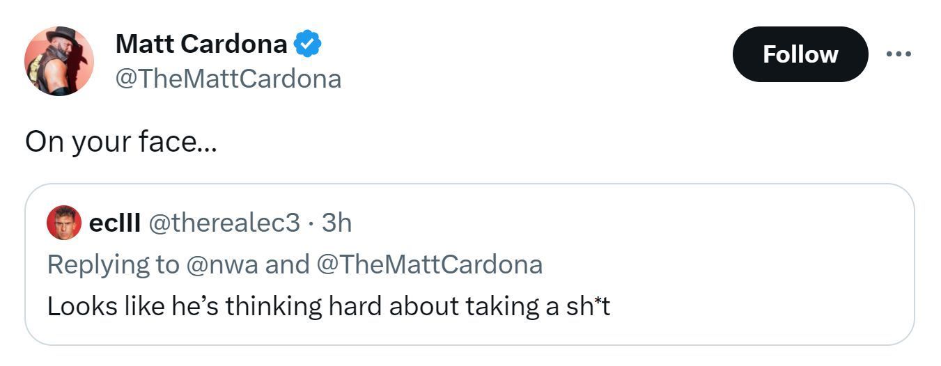 Cardona&#039;s response to EC3.