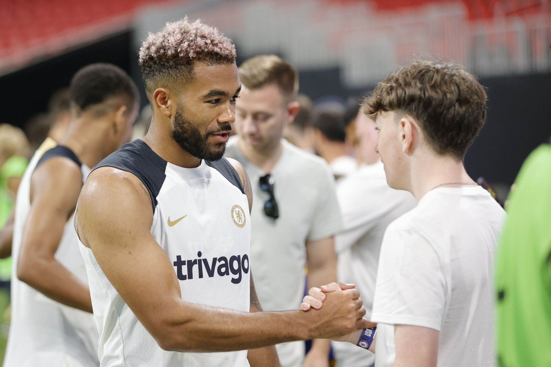 Reece James has also returned to training.