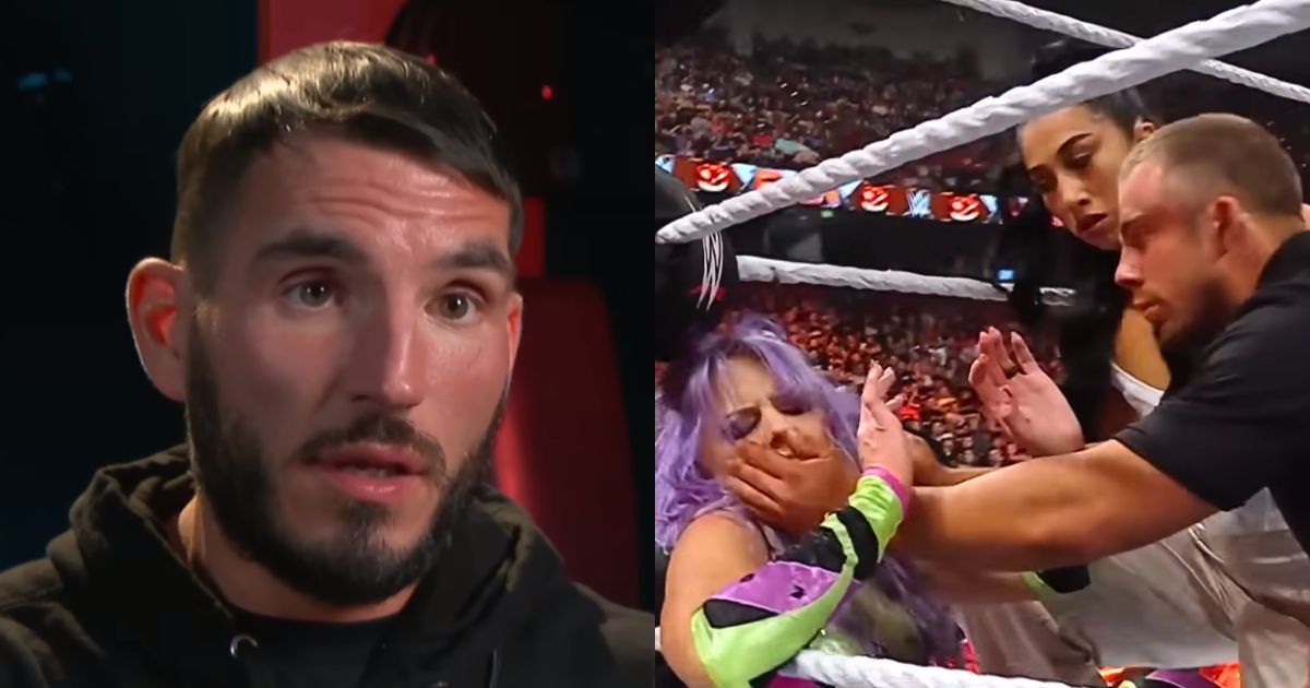 Johnny Gargano and Candice LeRae.