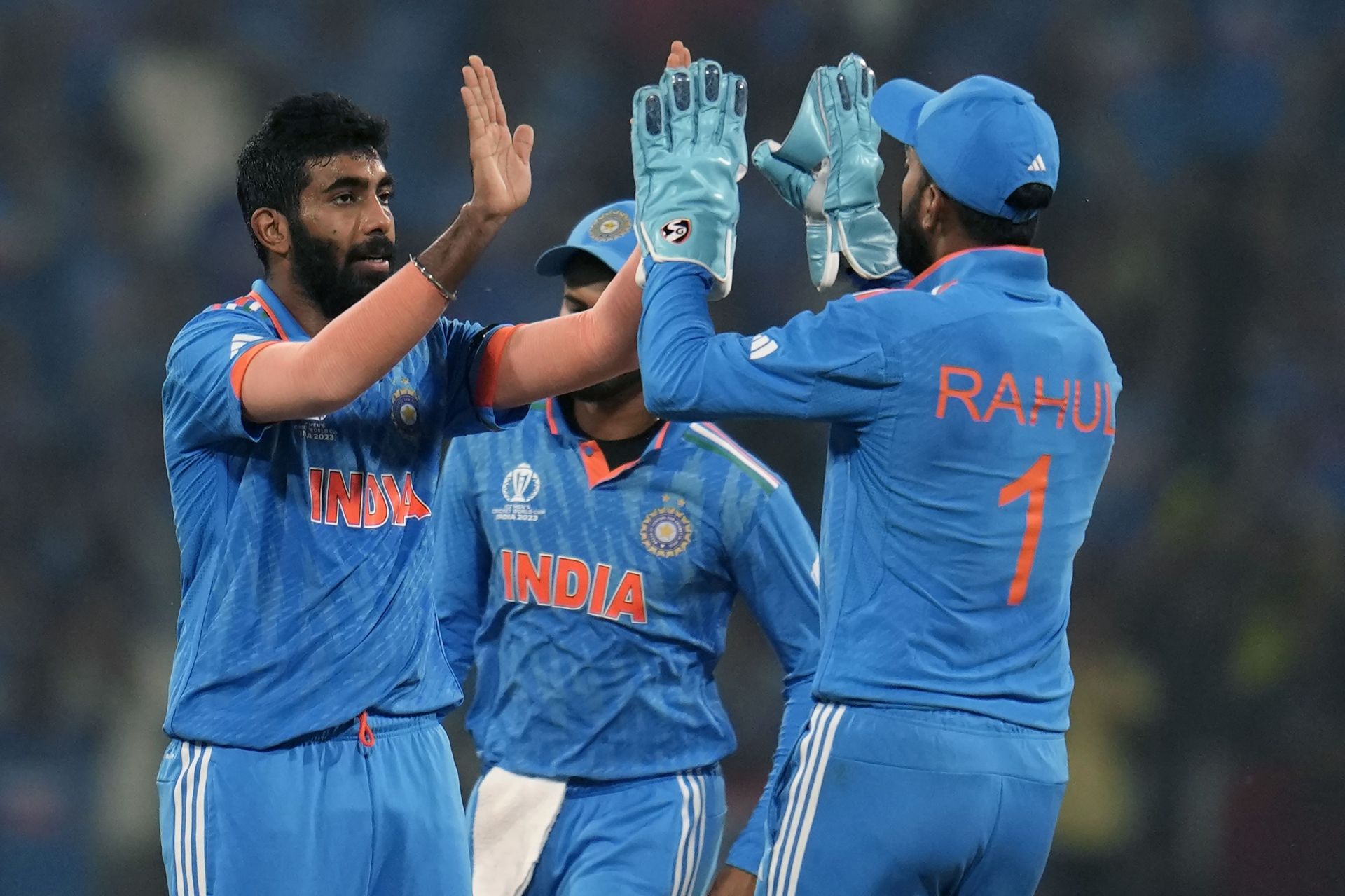 India's spearhead set the tone with a terrific powerplay spell