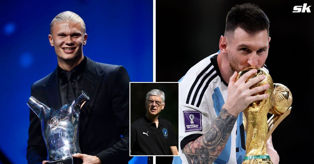 Arsene Wenger makes his choice between Lionel Messi and Erling Haaland for the 2023 Ballon d