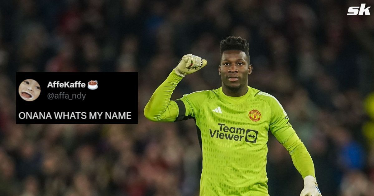 Andre Onana becomes an Old Trafford hero.