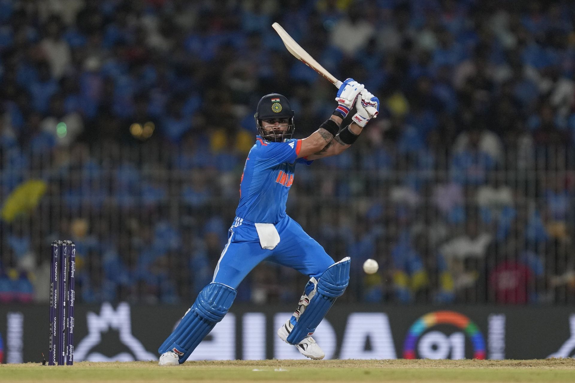 Virat Kohli during the 2023 ODI World Cup match vs Australia [Getty Images]