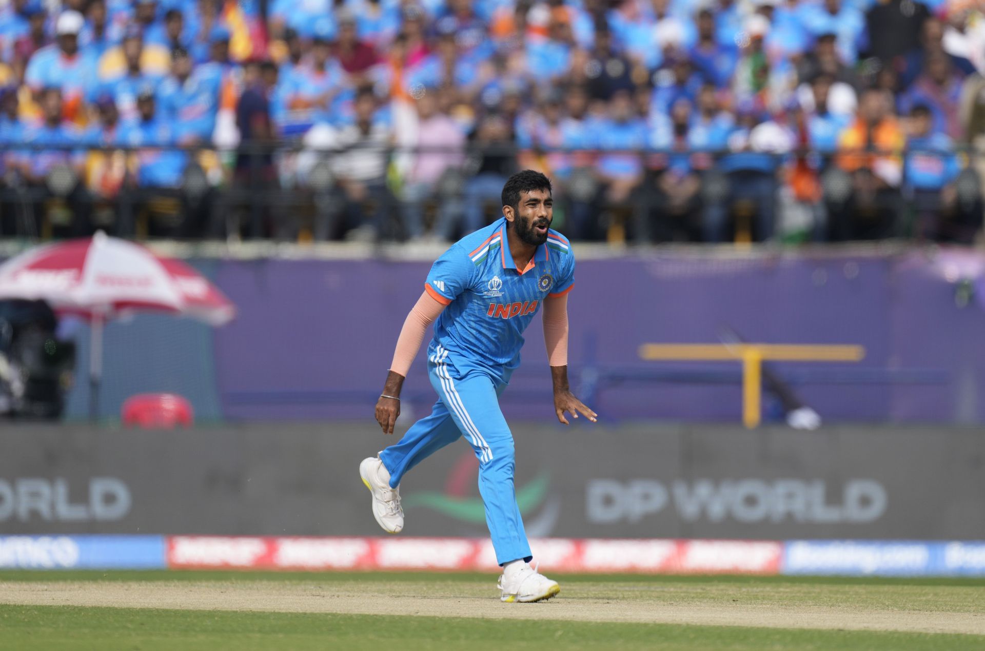 Jasprit Bumrah shelled a catch at long-off