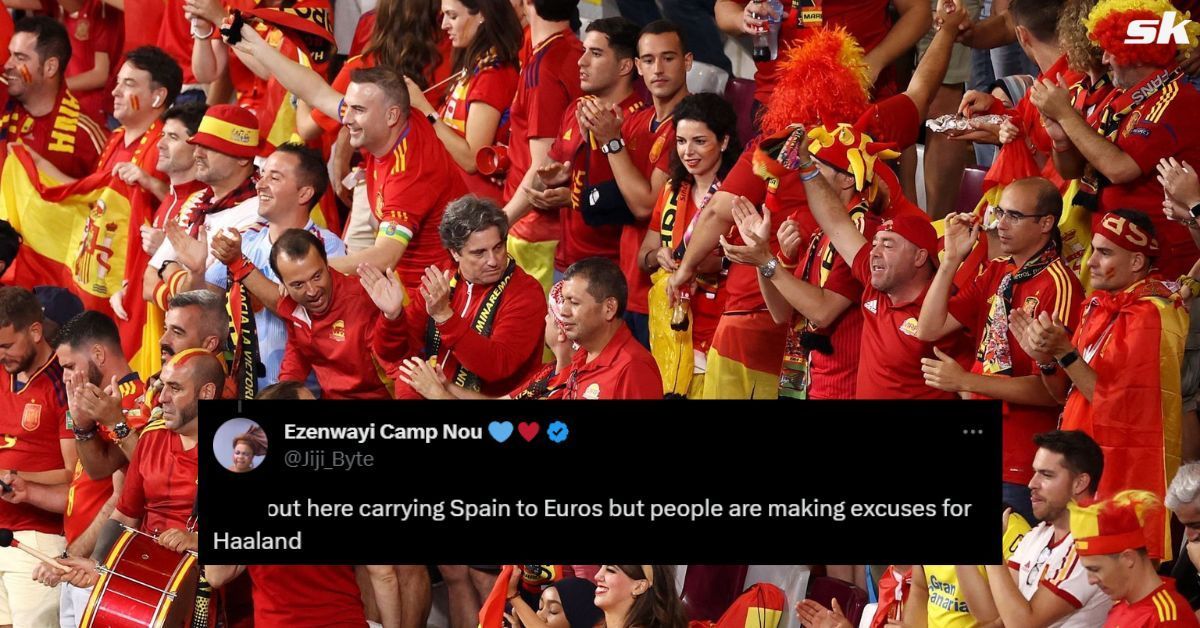 Fans praise Gavi after his goal sends Spain to Euro 2024.