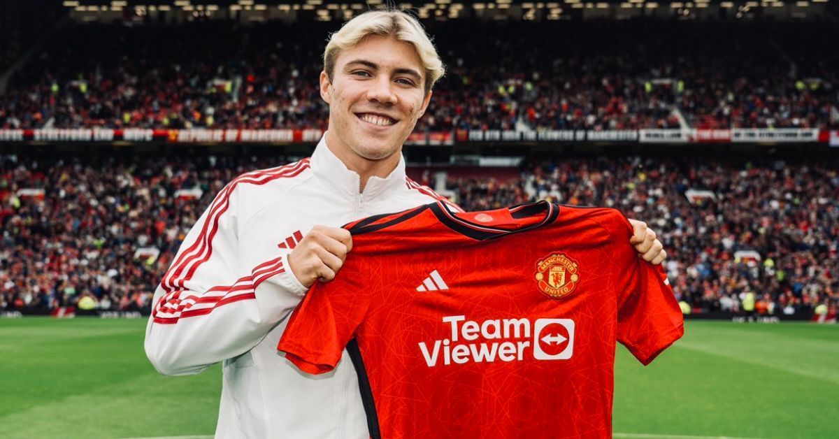 Rasmus Hojlund joined Manchester United in a big-money move this summer