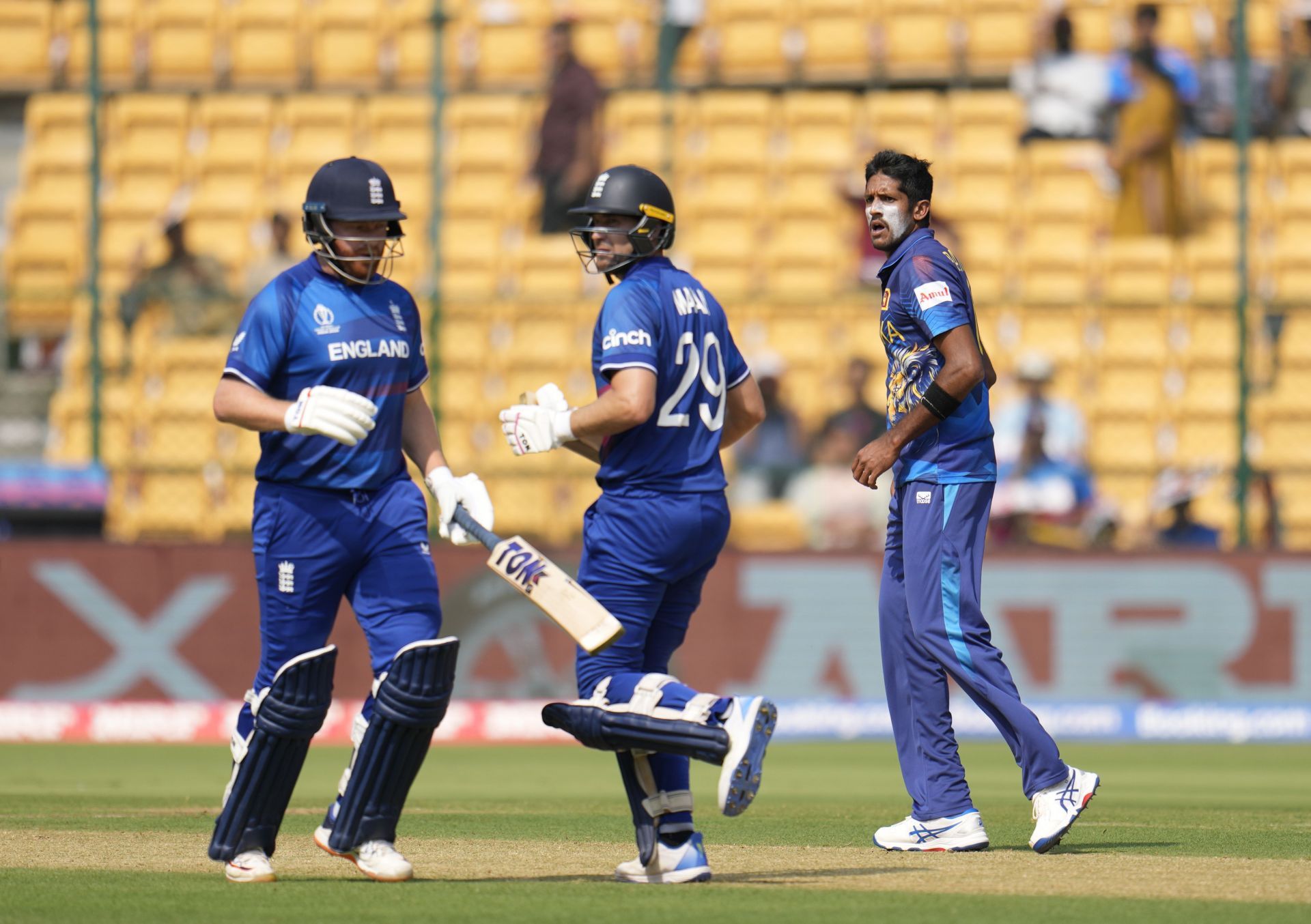 Jonny Bairstow and Dawid Malan added 45 runs in 6.3 overs for the first wicket. [P/C: AP]