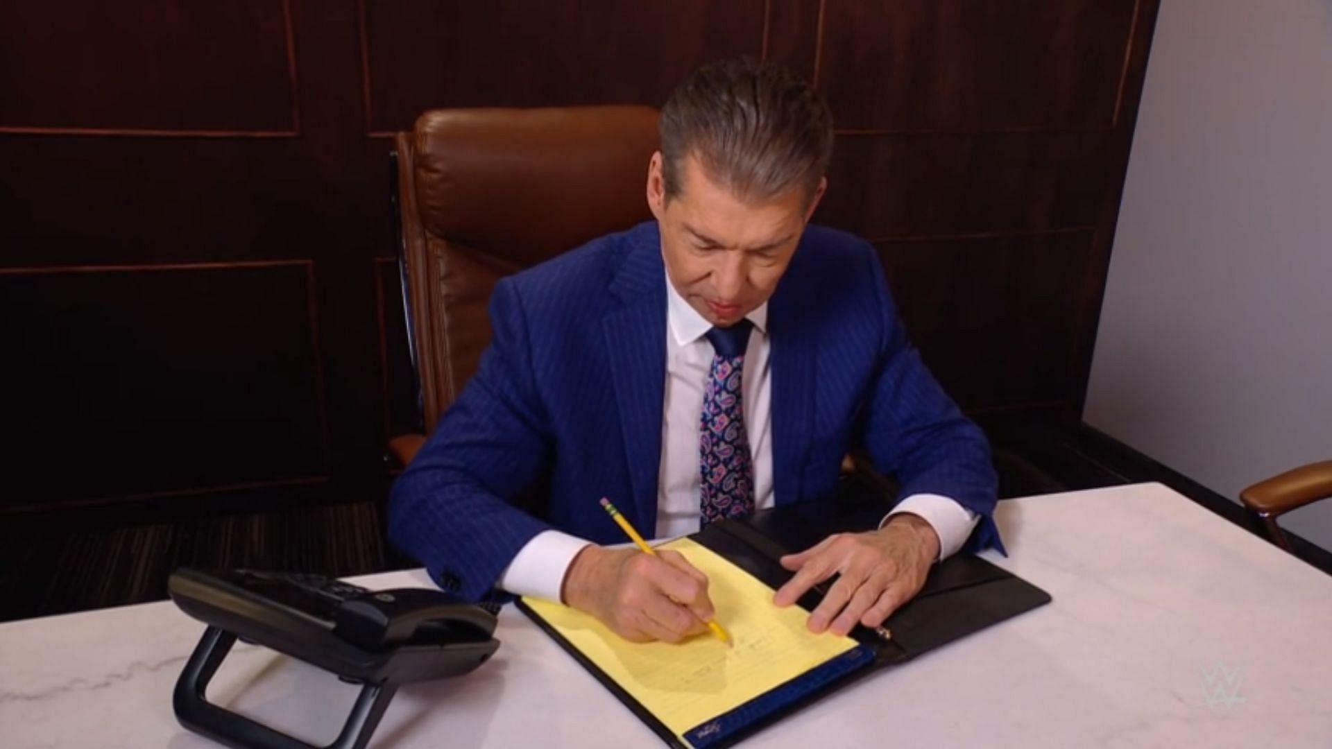 Vince McMahon oversaw WWE