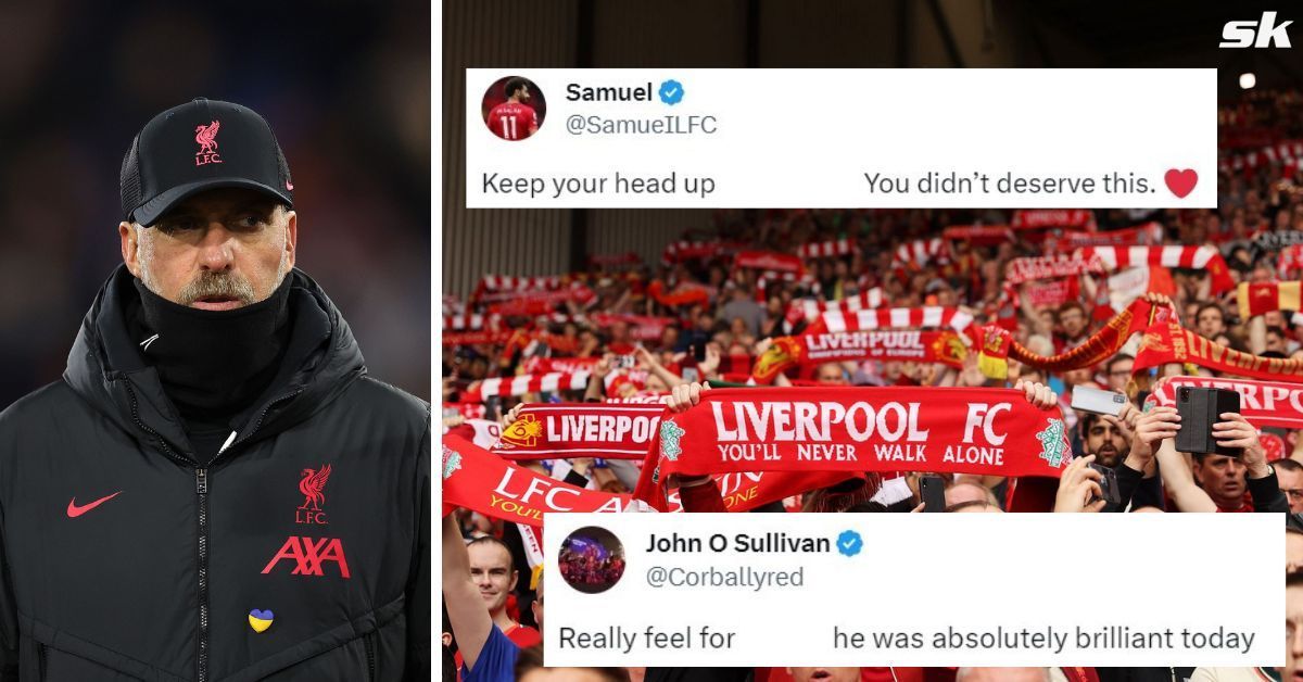 Liverpool fans have extended their support to Joel Matip after his own-goal against Tottenham Hotspur.